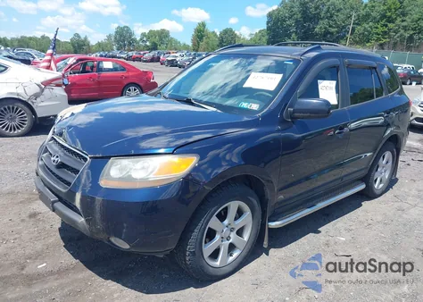 2007 Hyundai Santa Fe Limited/Se из США, поврежденный, VIN 5NMSH73E97H123436